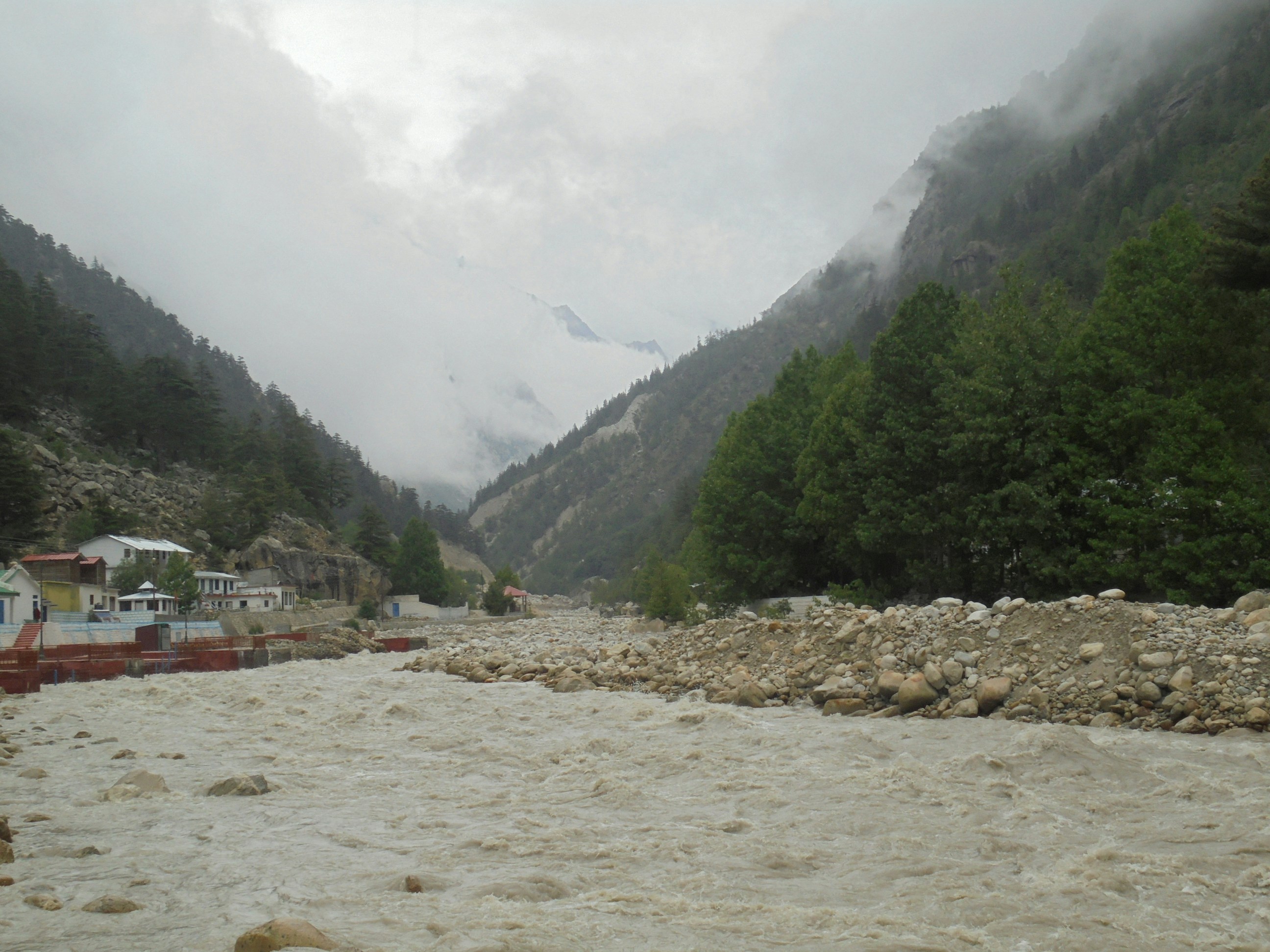 River from mountains