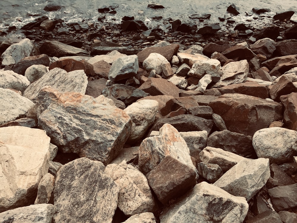 brown rocks