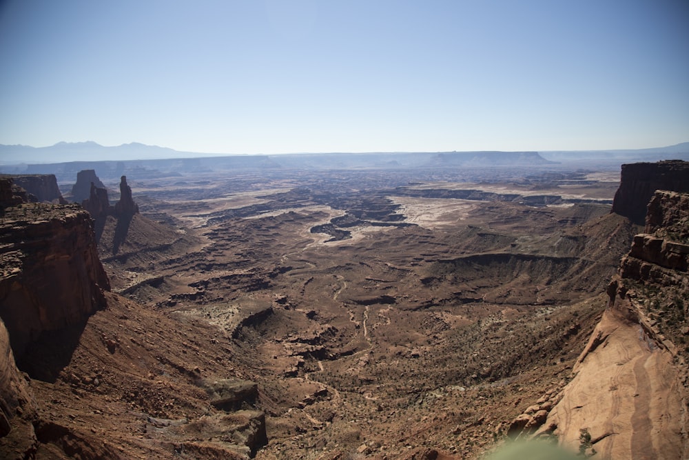 landscape under blue sky