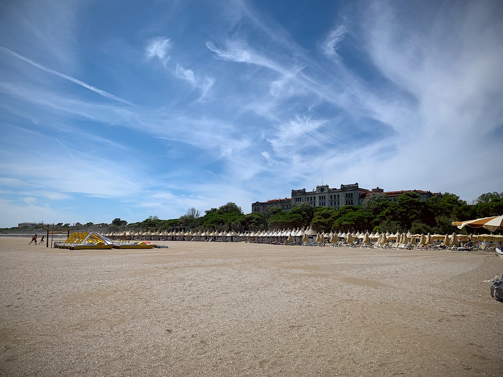 beach resort during daytime