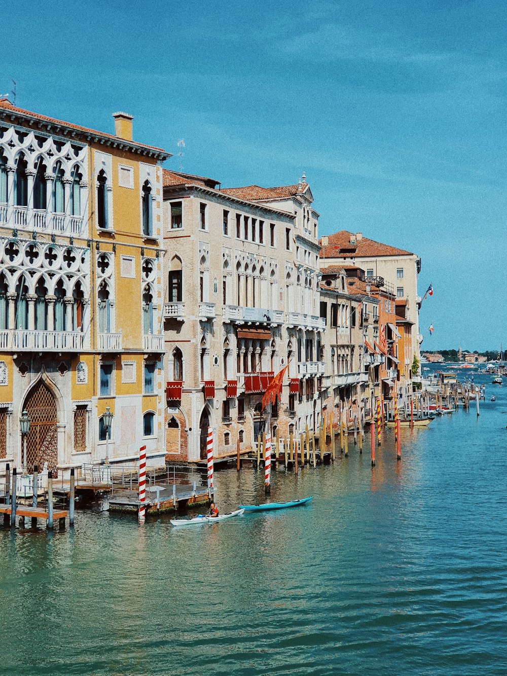 white houses beside lake