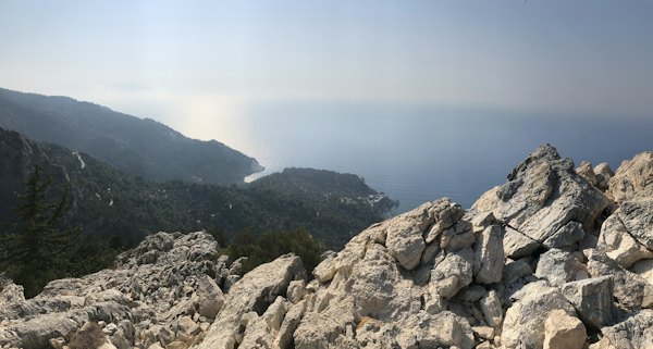Mountain rock — Samos, Greece