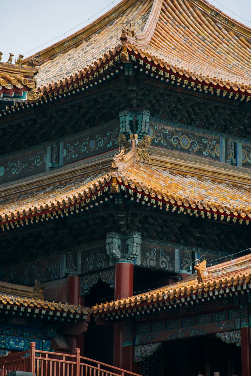 Temple de la pagode brune
