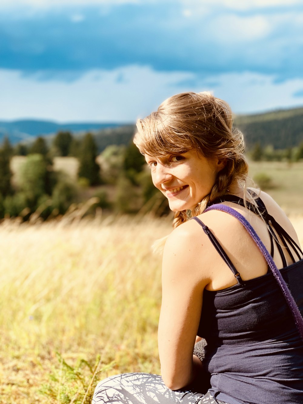 smiling woman