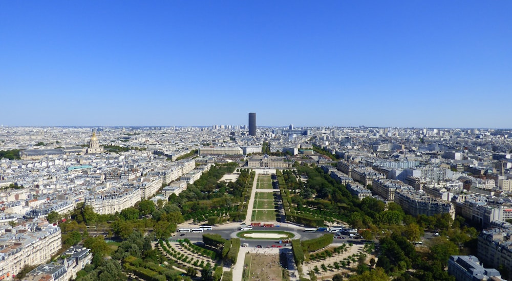 aerial view of city buildings during daytime