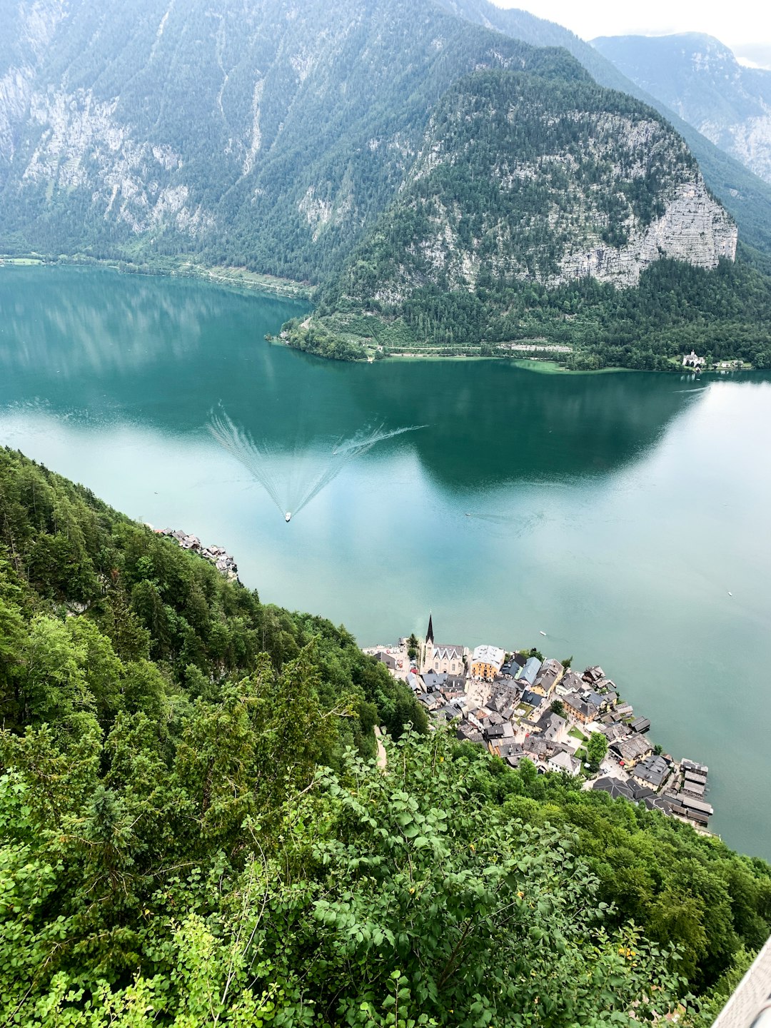 aerial photography of buildings near water