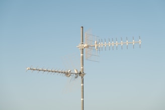 white antenna