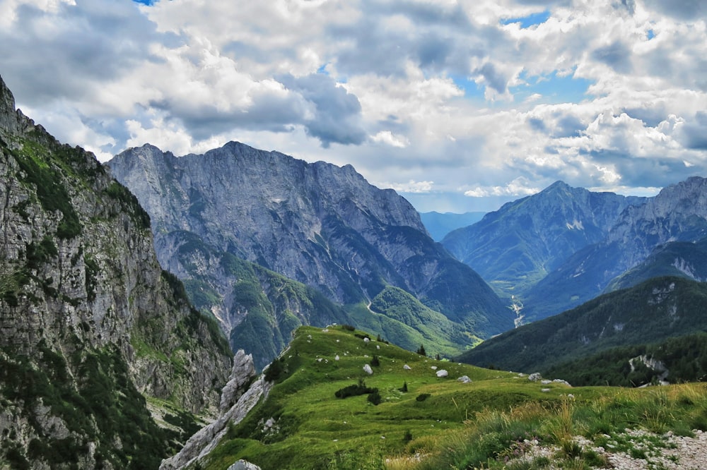 aerial view of mountains during daytime