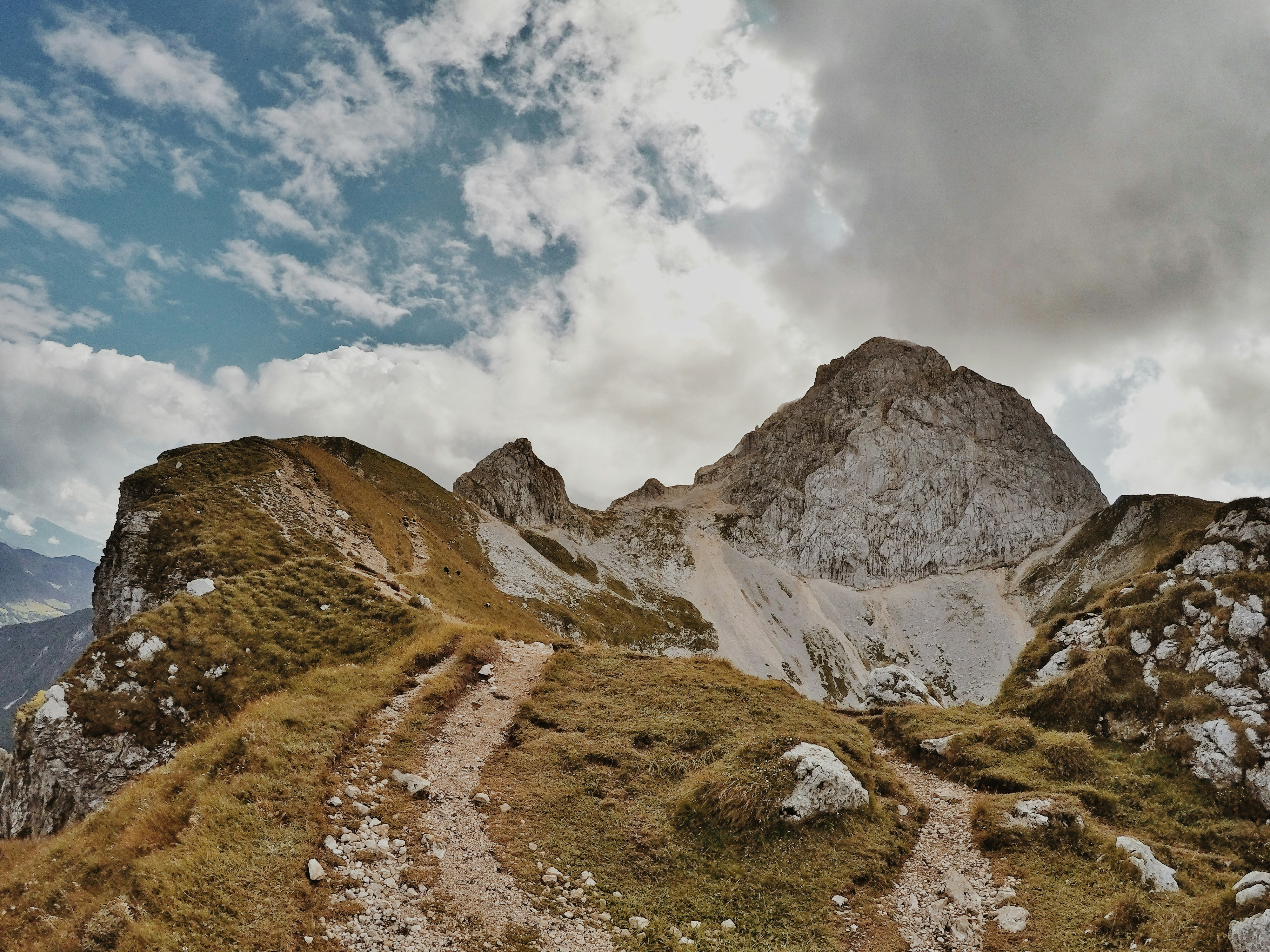 photo of grey mountain