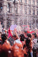 A snapshot of a colorful protest that gained massive attention on social media