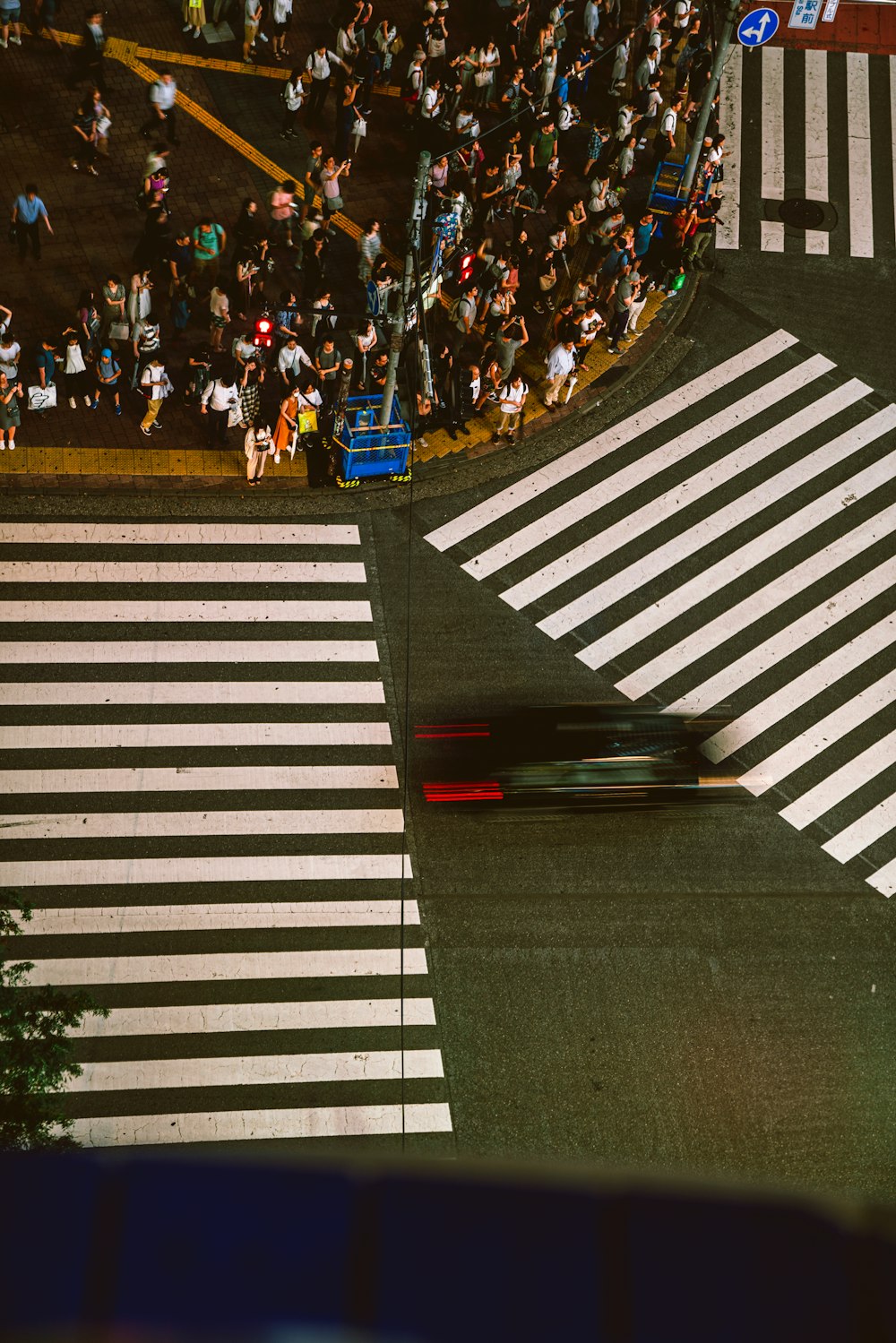 people on sidewalk