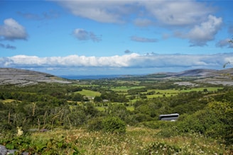 A picturesque landscape of South Zealand countryside.