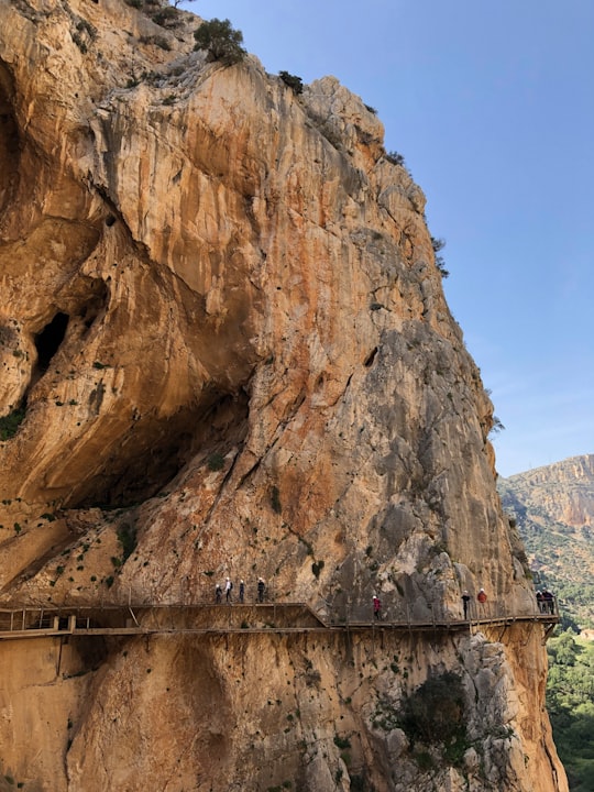 Caminito del rey acceso norte auto things to do in Olvera