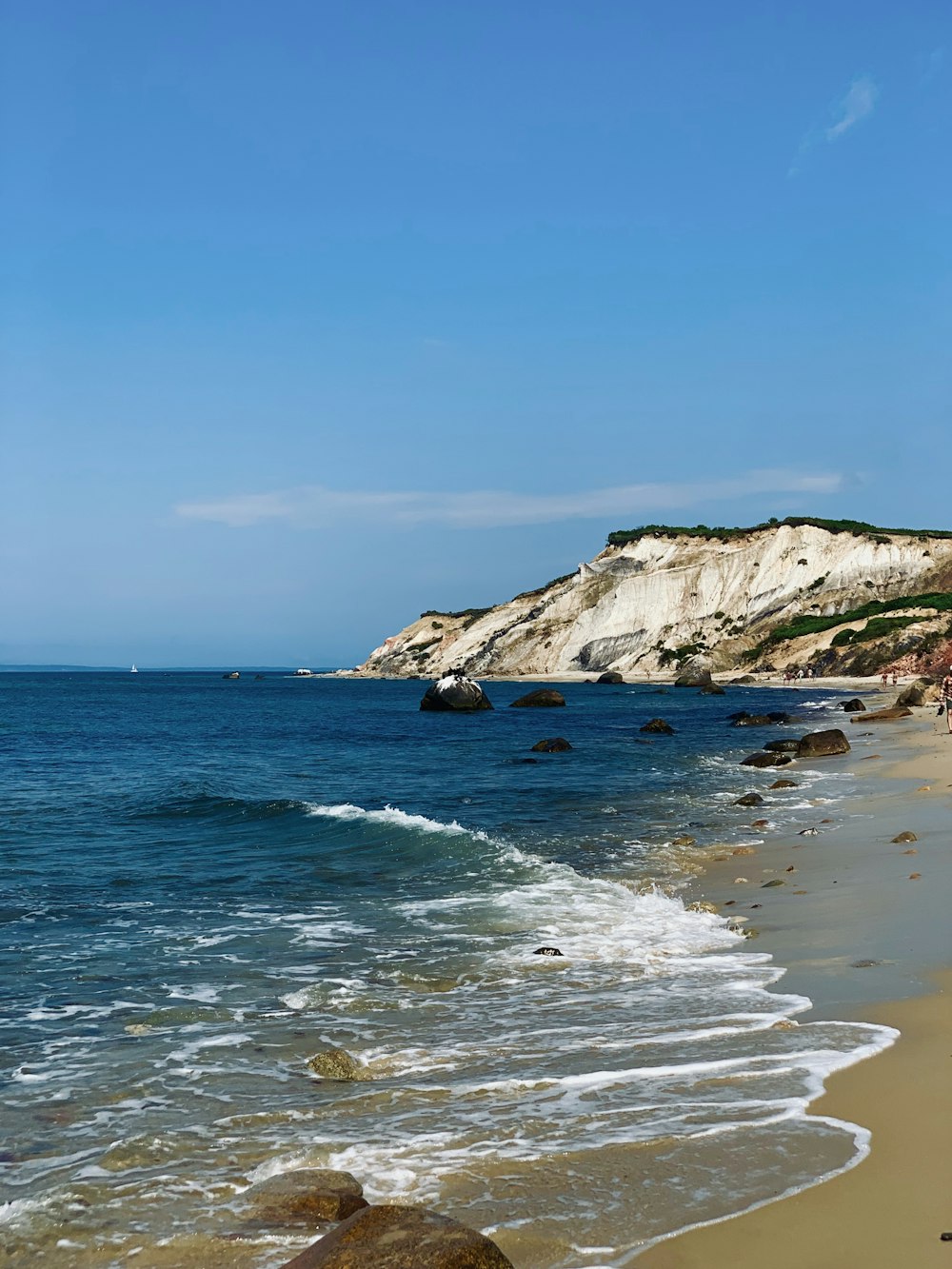 white sand beach