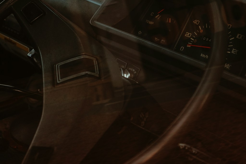 Vintage Instrument Cluster