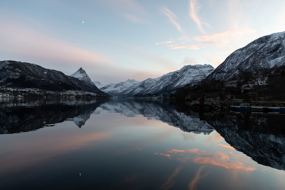 landscape photo of a lake