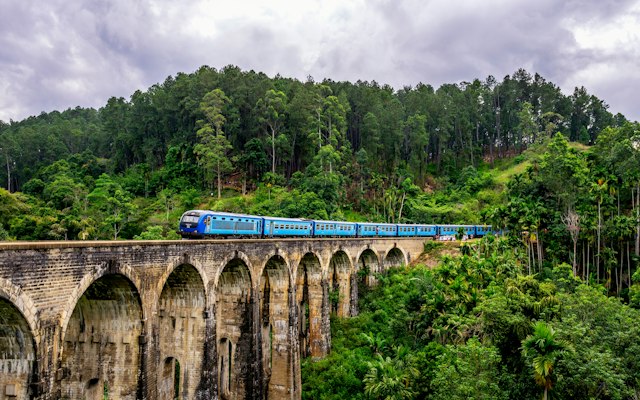 Tea country by rail, Sri Lanka
