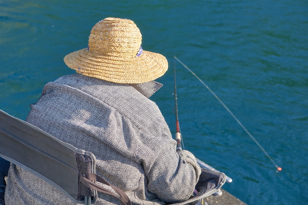 person fishing during daytime