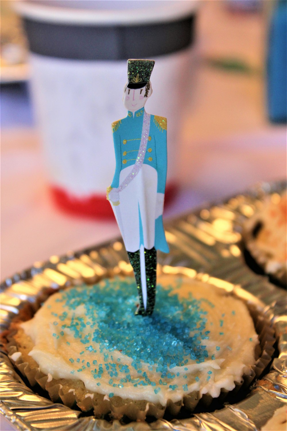 soldier cake topper