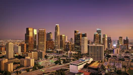 high angle photo of cityscape