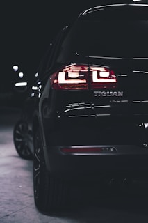 black Volkswagen Tiguan