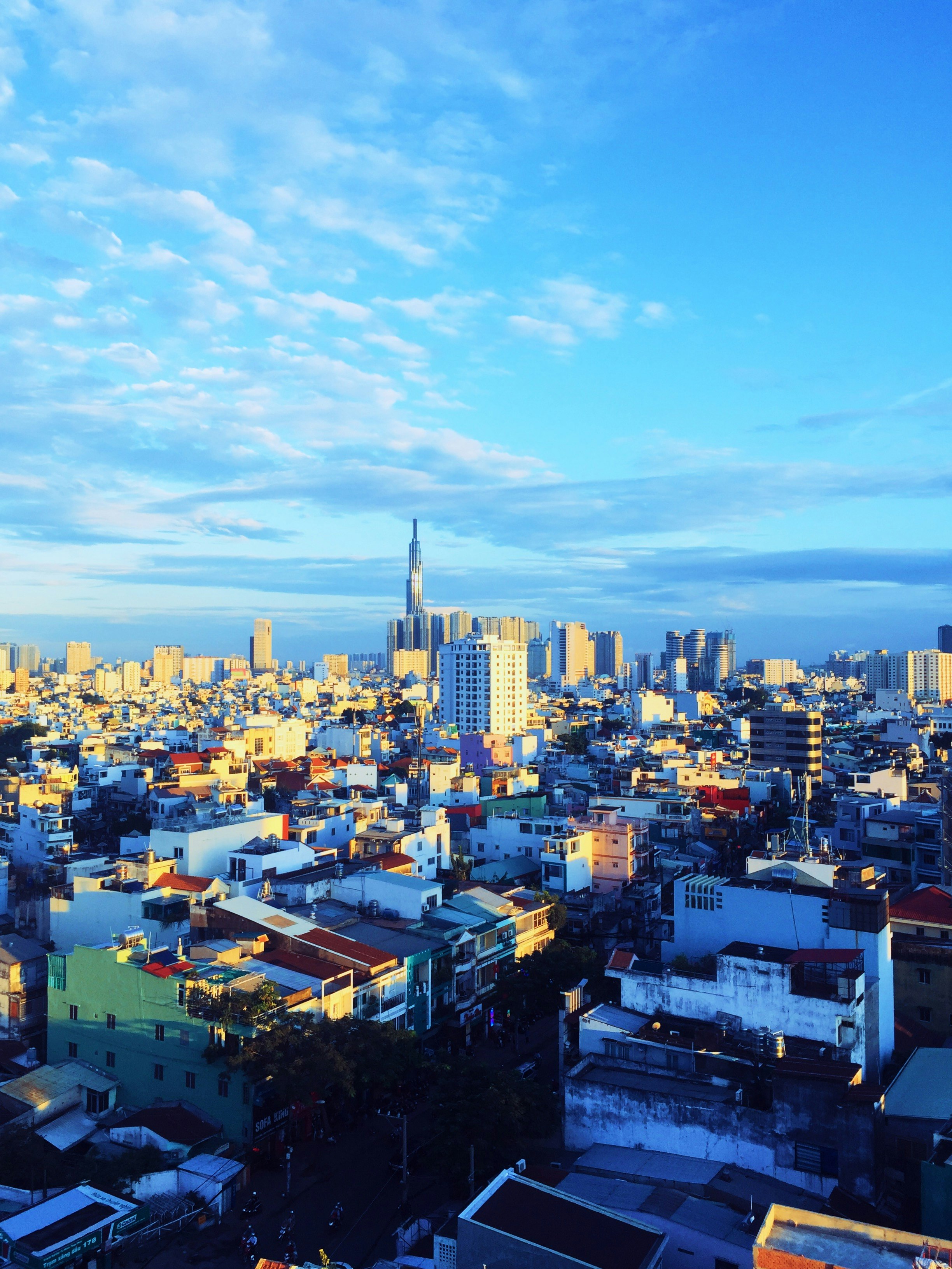 wide angle photography of buildings during daytime