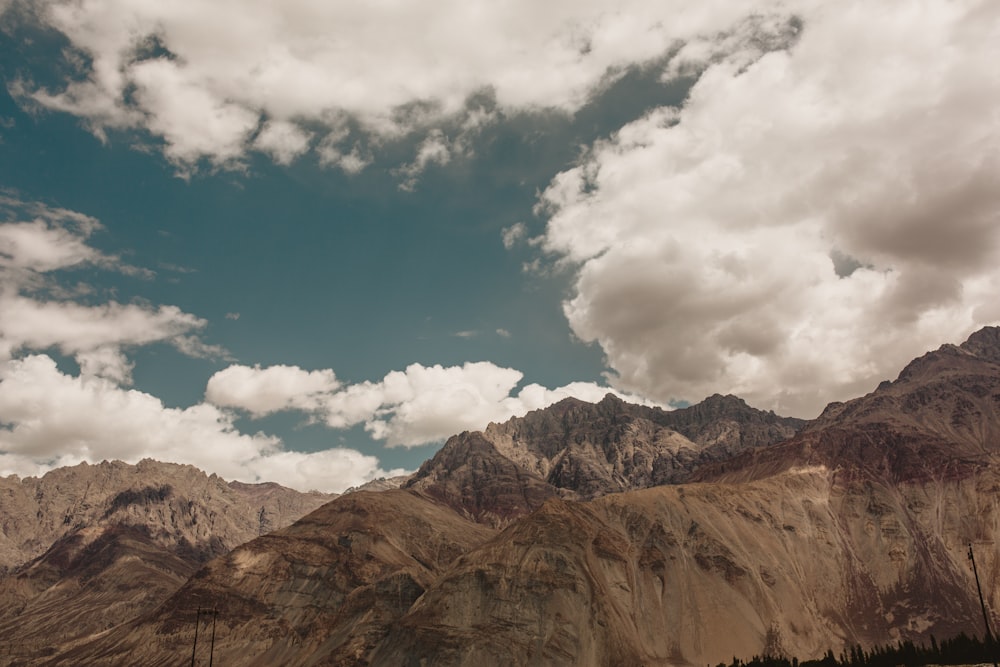 grey mountain during daytime