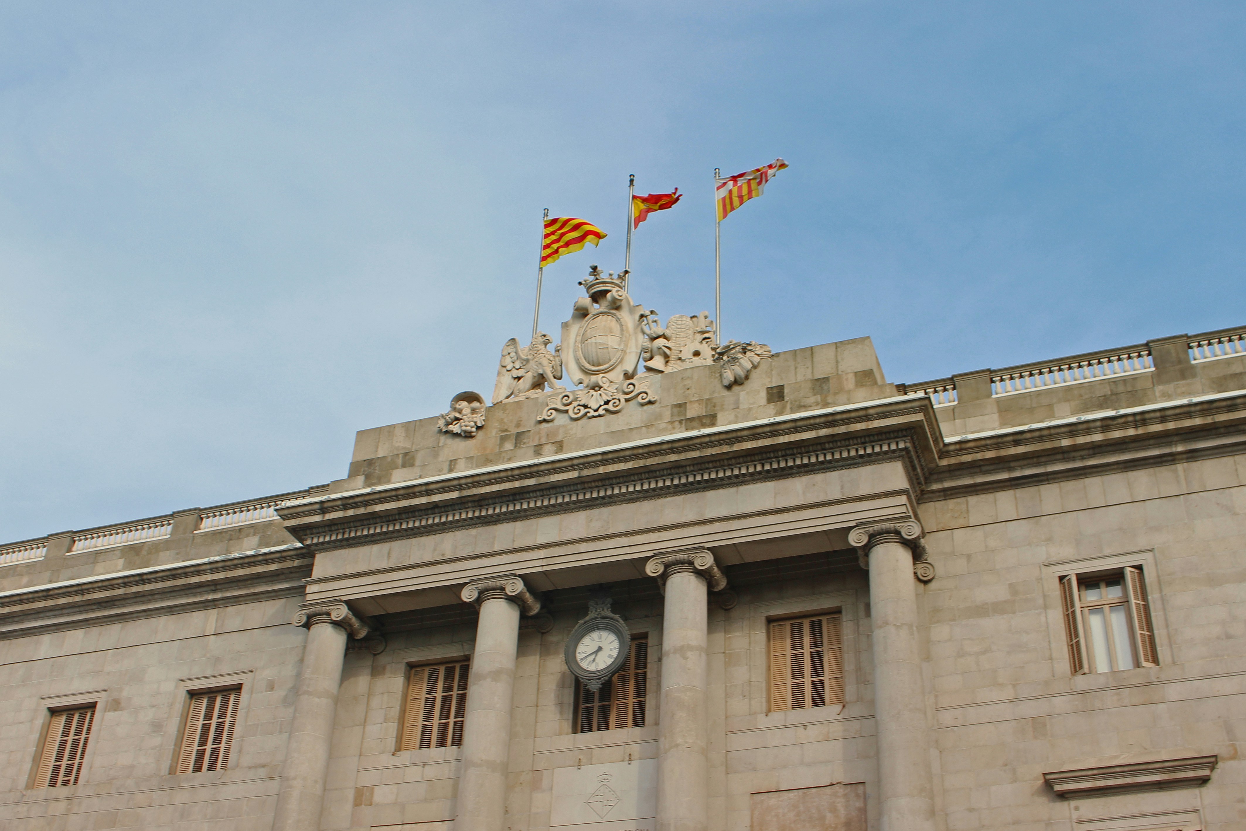 low-angle photography of building