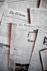 newspaper article lot