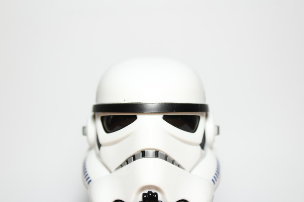 Decoração da cabeça do Storm Trooper