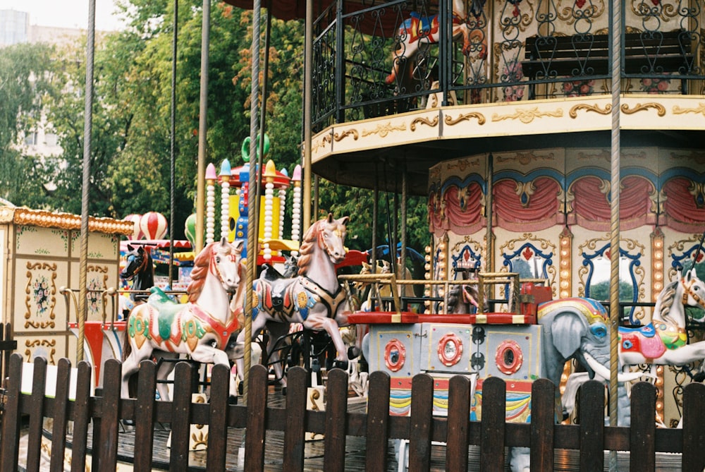 horse carousel