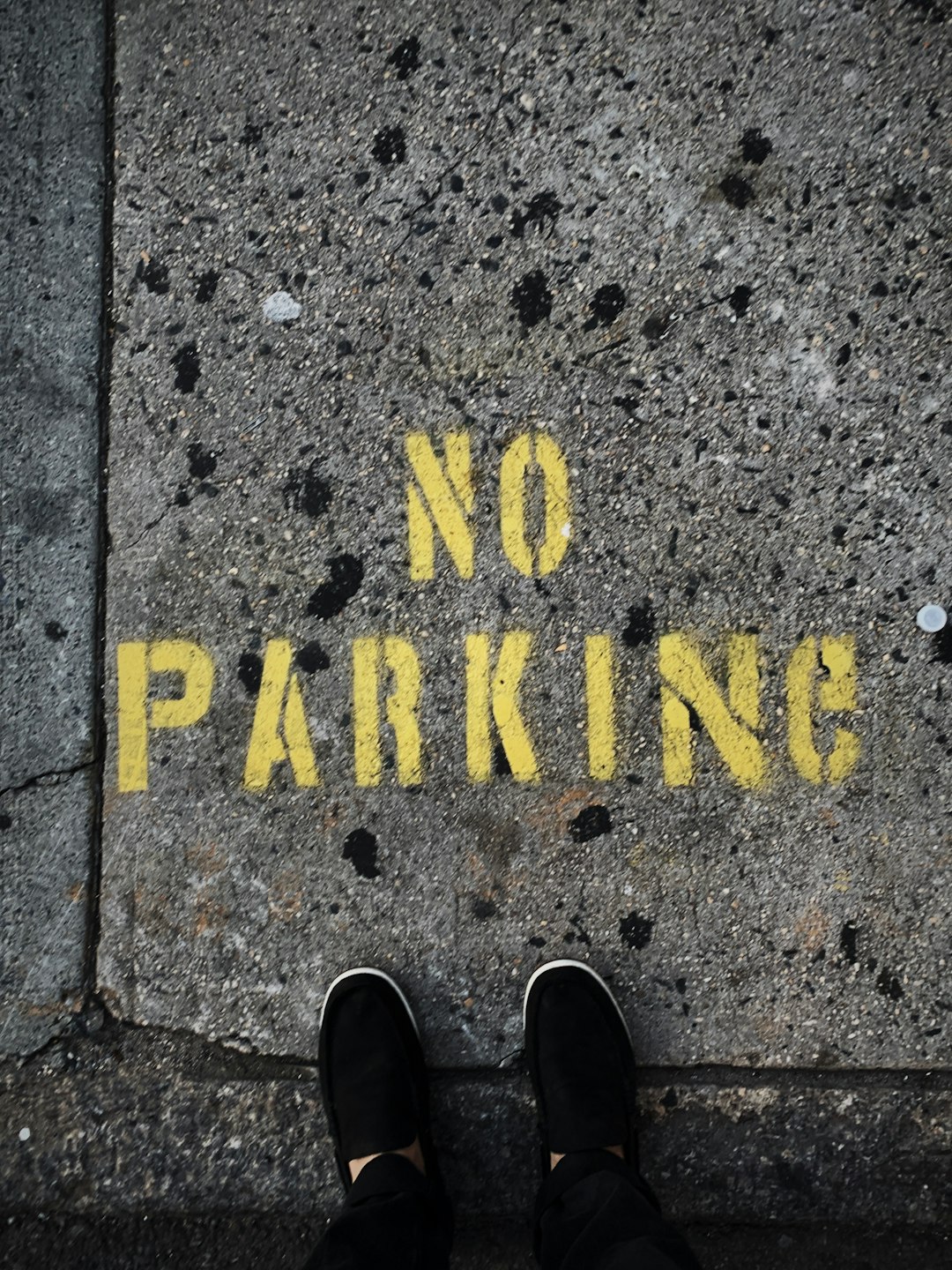 No Parking sign