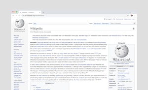 Tvärtemot sitt rykte är Wikipedia en av internets mest trovärdiga källor