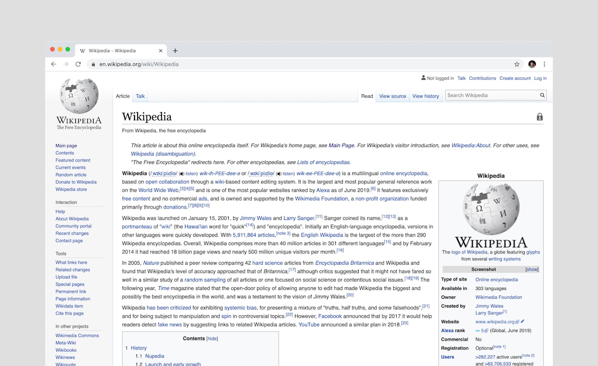 Jimmy Wales Auctions First-Ever Wikipedia Edit as NFT