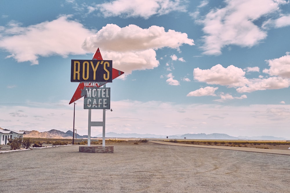 Roy's motel near a luxury RV park in Nevada