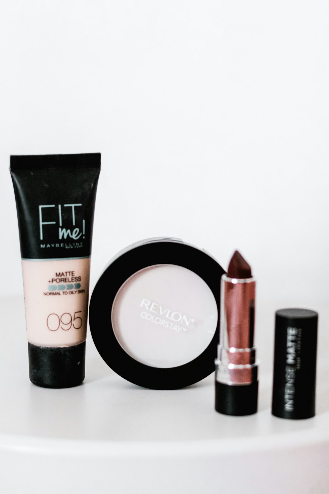four cosmetic products