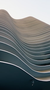 low-angle photography of white concrete building
