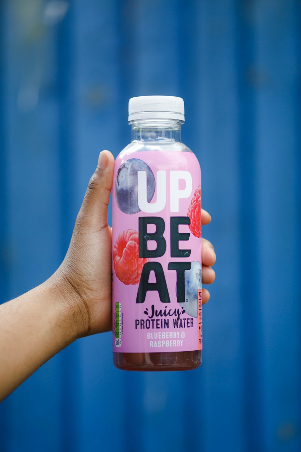UP Beat protein water bottle