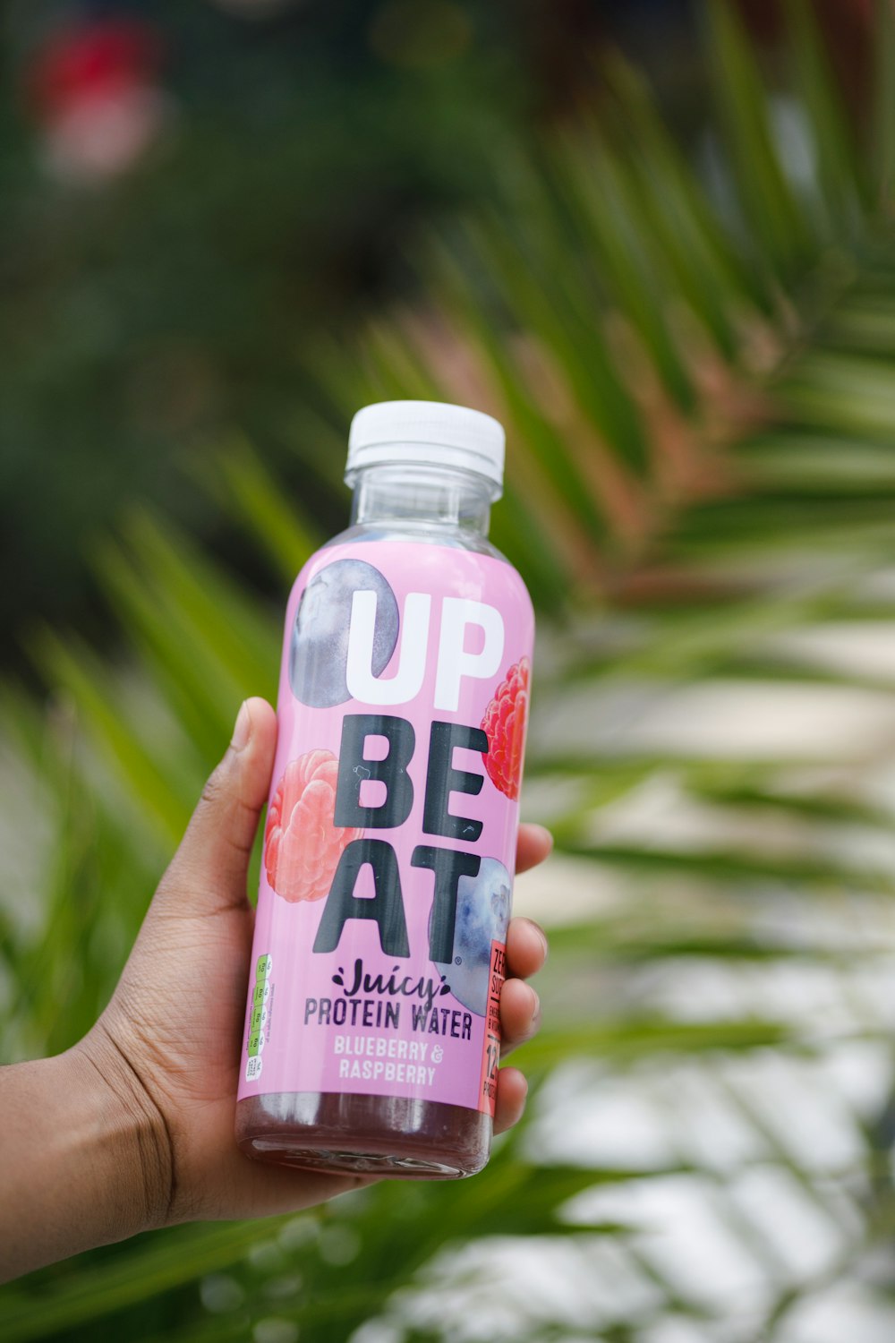 Up Beat protein water bottle