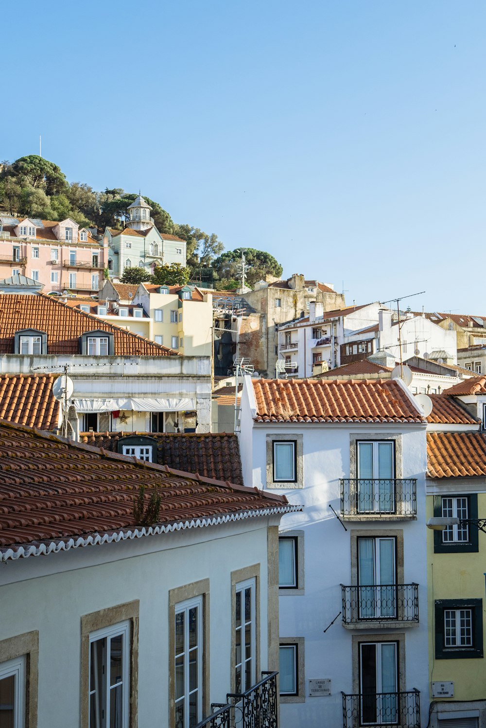 concrete houses during daytime