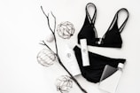 black bikini set