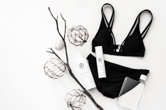 black bikini set
