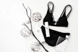 black bikini set