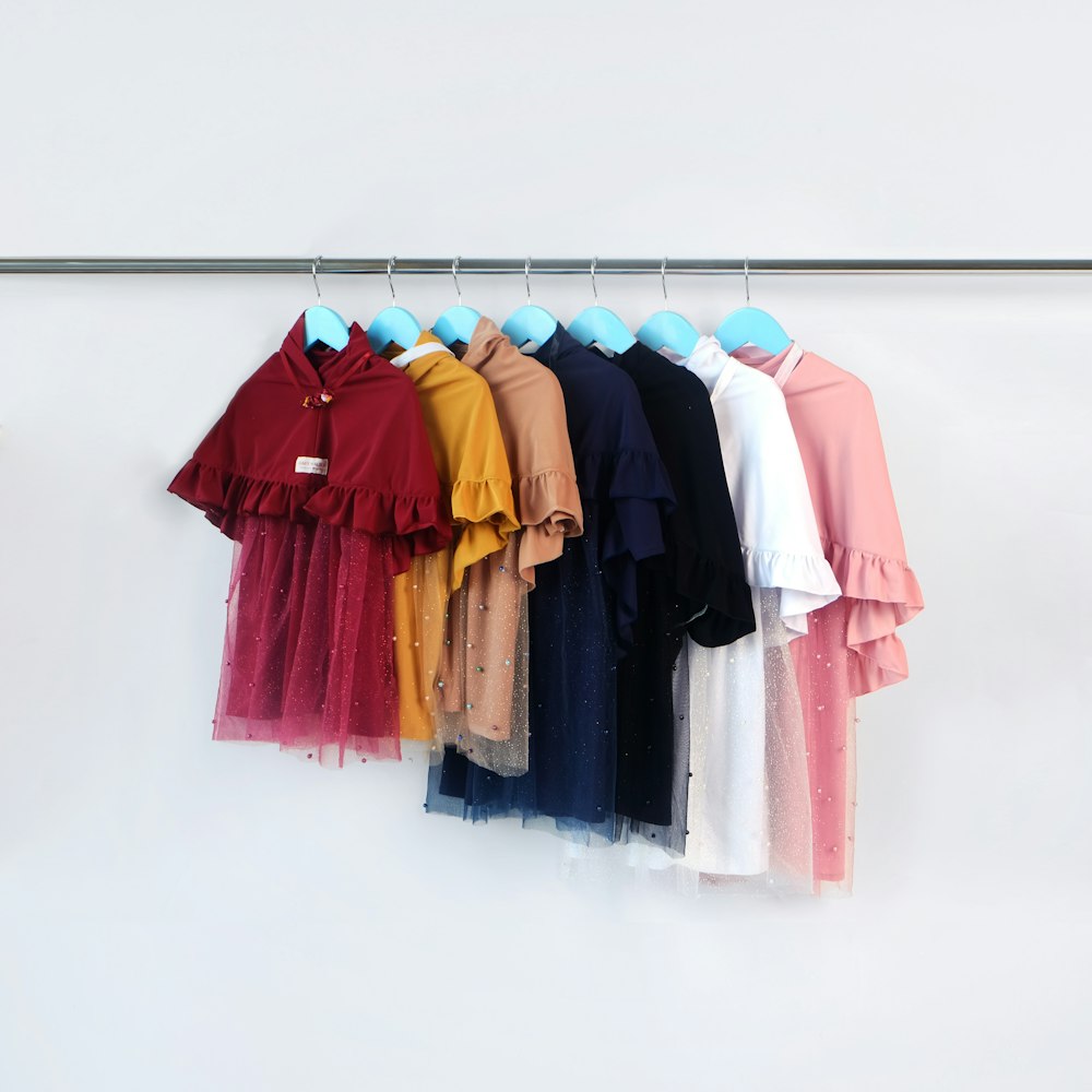 assorted-color clothes