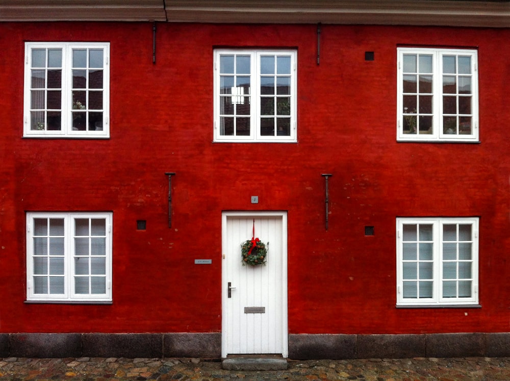 red building