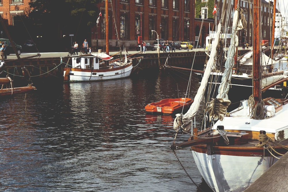 boats in canal