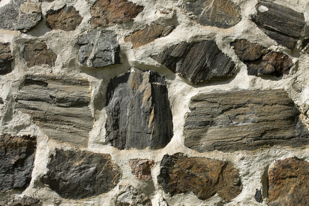 Stone masonry restoration image background image
