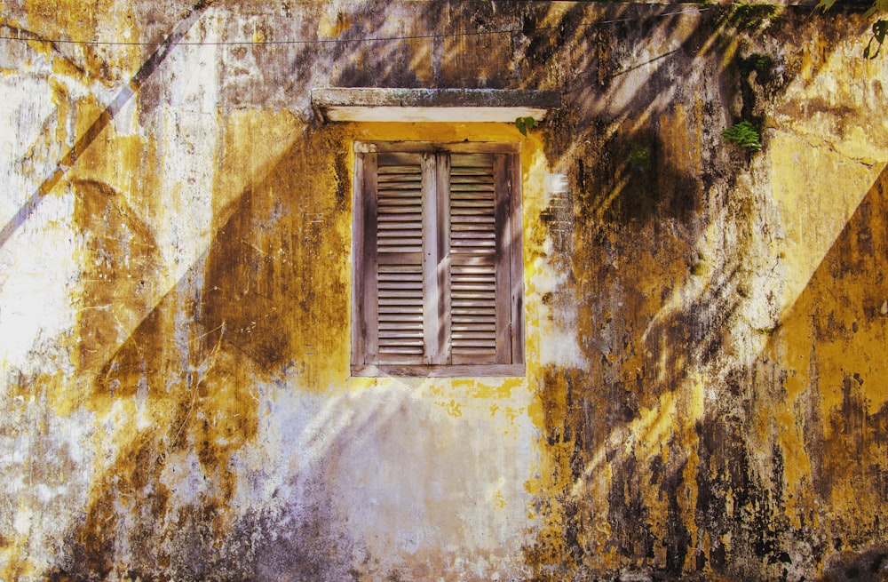 closed white window