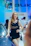 A professional businesswoman confidently networking at an international trade show booth.