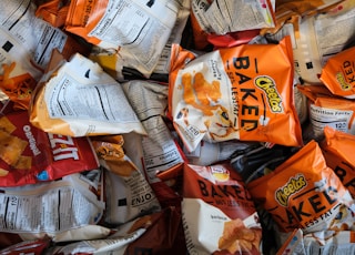 Cheetos Baked chip bag lot